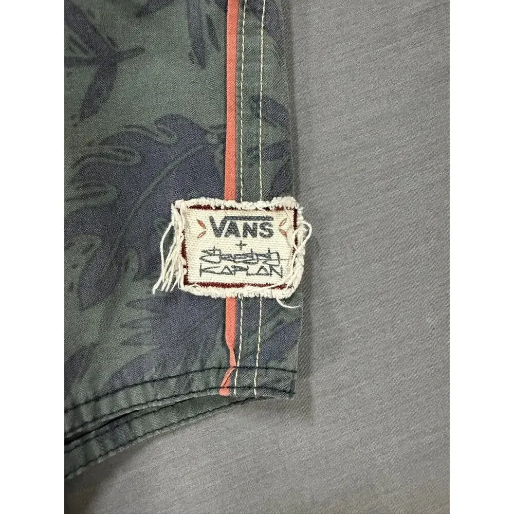 Vans x Gregg Kaplan Boardshorts Men's 30 Floral Surf Swim Trunks 17